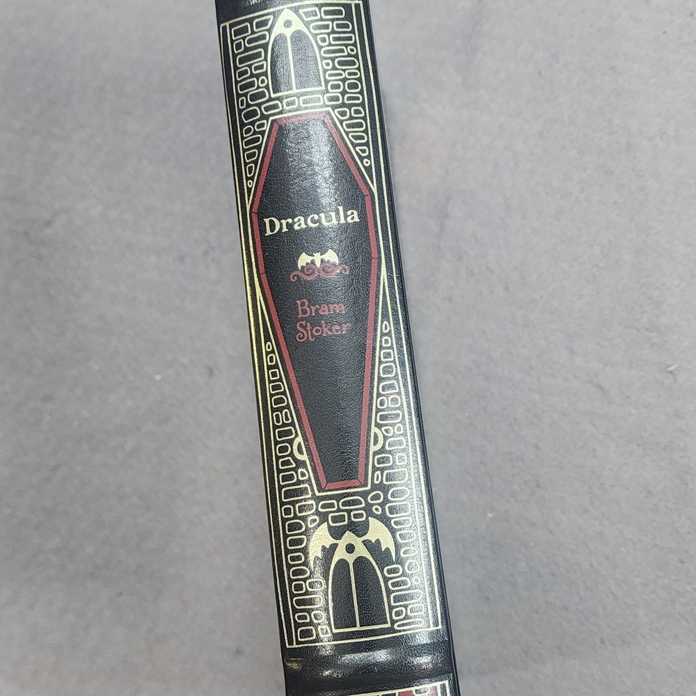 Barnes & Noble Dracula and Other Horror‎ Classics Bram Stoker Leatherbound Black - Picture 4 of 10